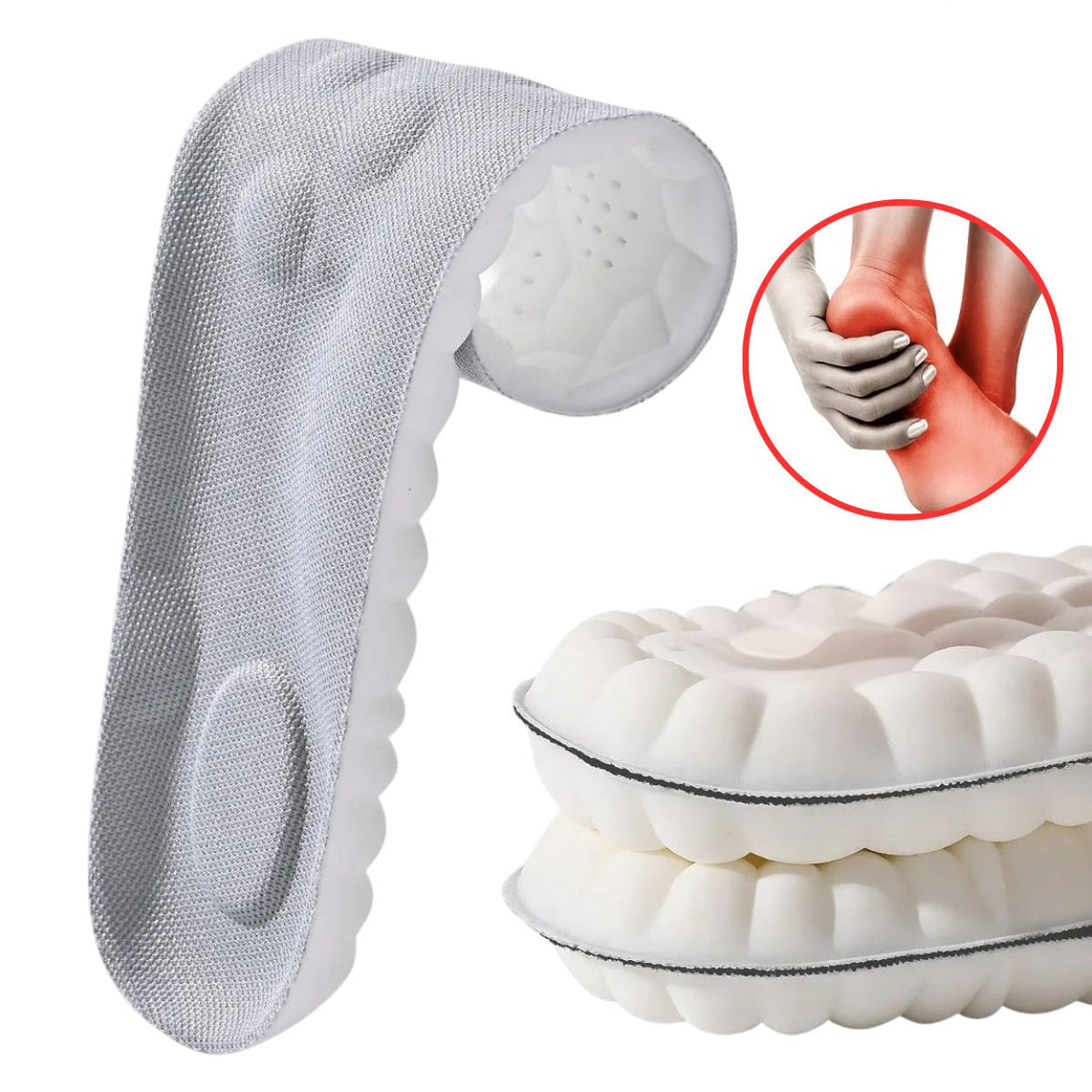 Palmilha Ortopédica 4D nuvem