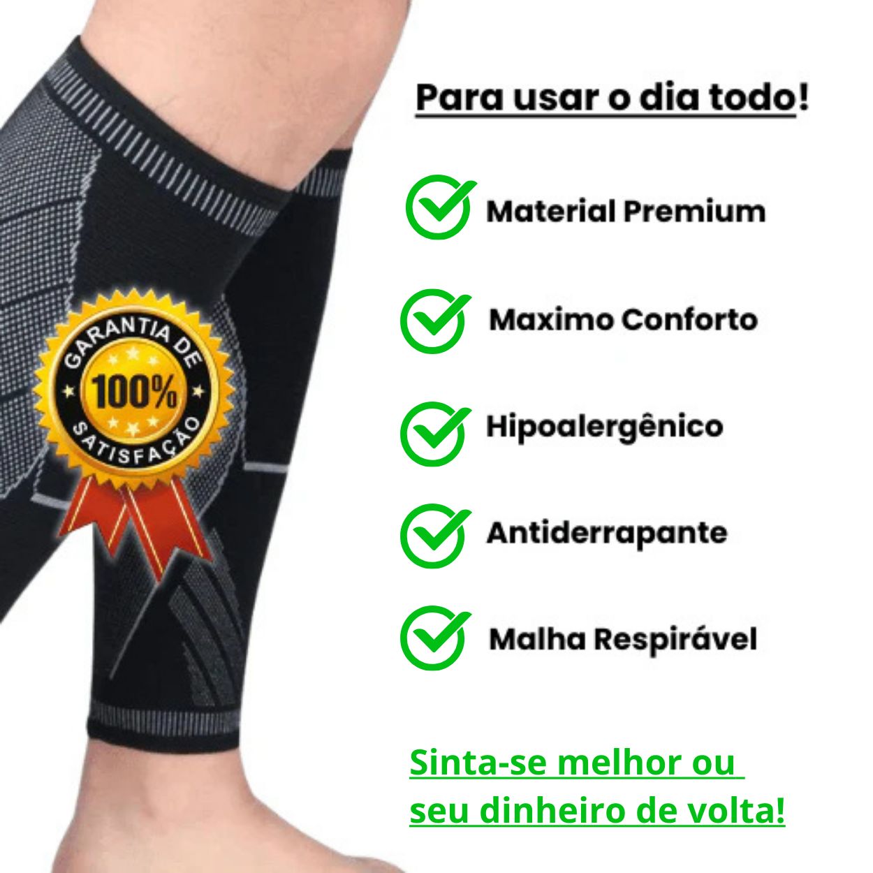 Caneleira de compressão - LegCompress