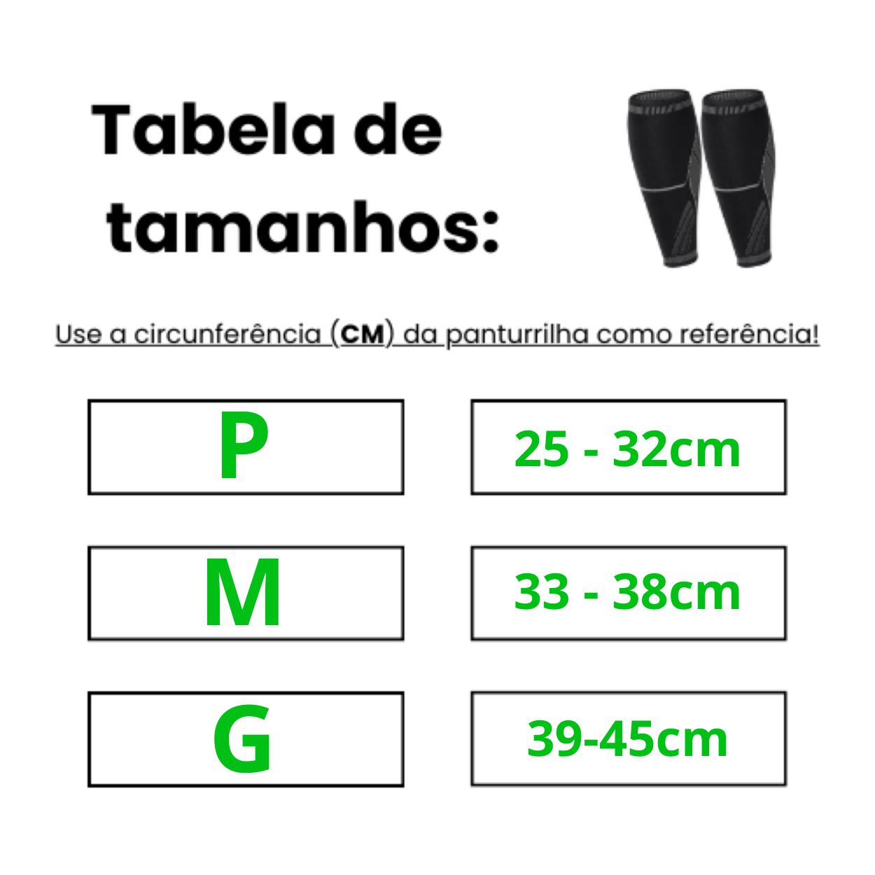 Caneleira de compressão - LegCompress
