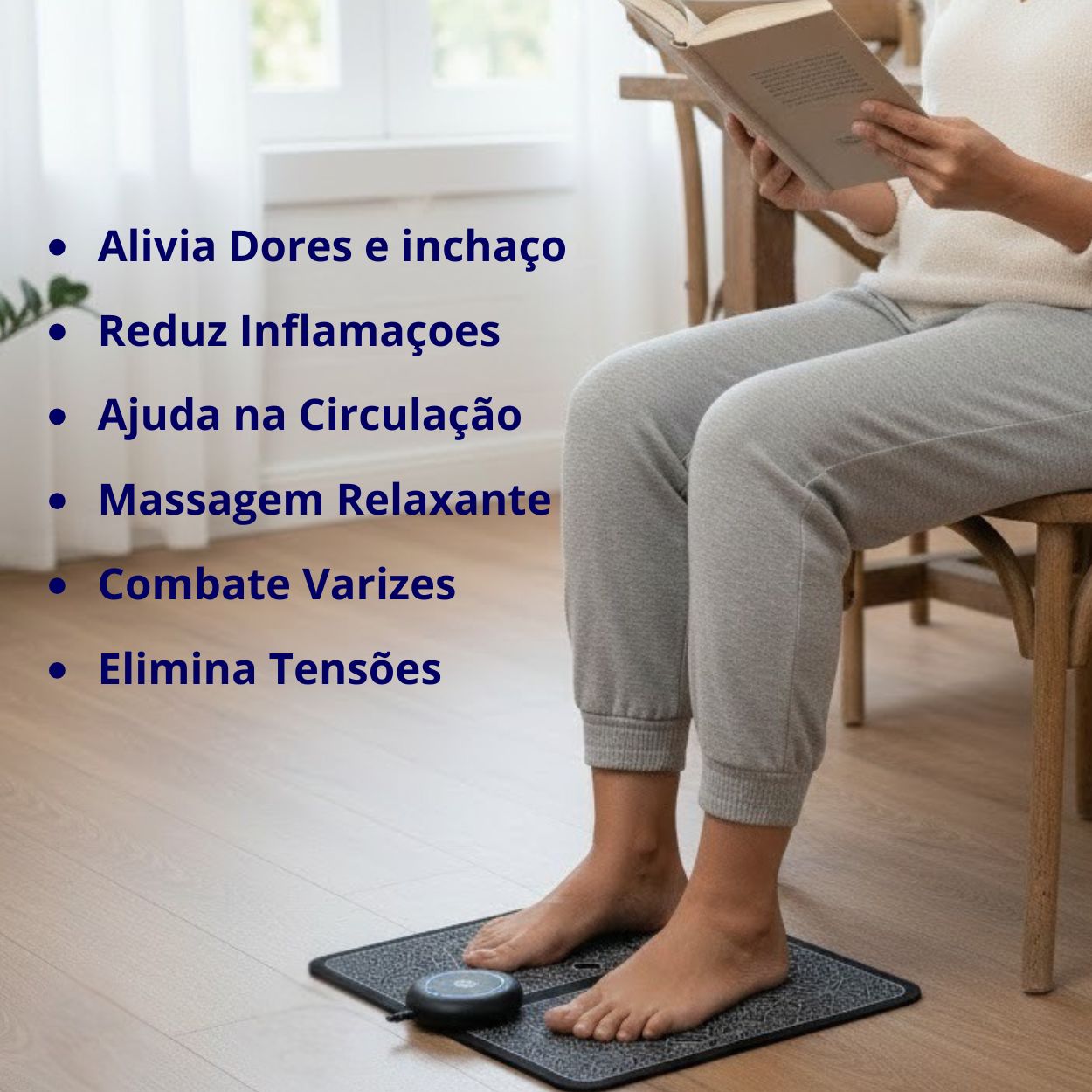 tapete massageador - longaviva