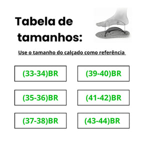 Palmilha Ortopédica 4D nuvem