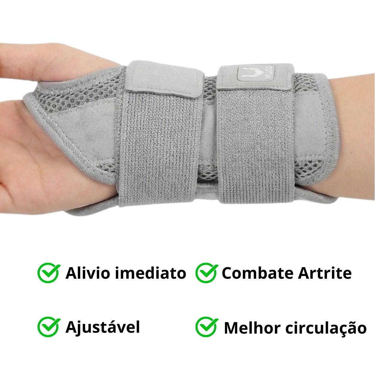 Tala de Compressão para Punhos e Mãos - Longaviva