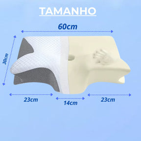 Travesseiro Ortopédico Cervical - Longaviva