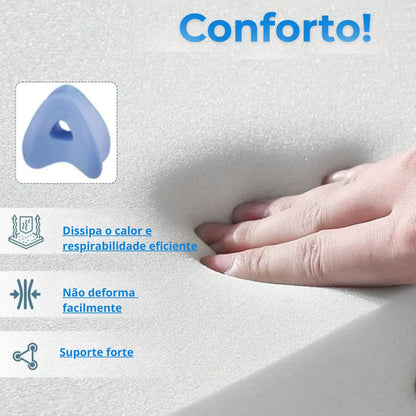 Travesseiro Ortopédica para Pernas - Longaviva
