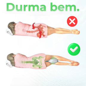Travesseiro Ortopédica para Pernas - Longaviva