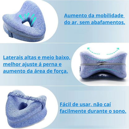 Travesseiro Ortopédica para Pernas - Longaviva