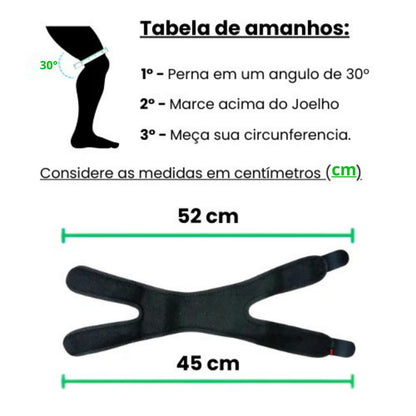 Suporte duplo patelar - Vitaduo Patel