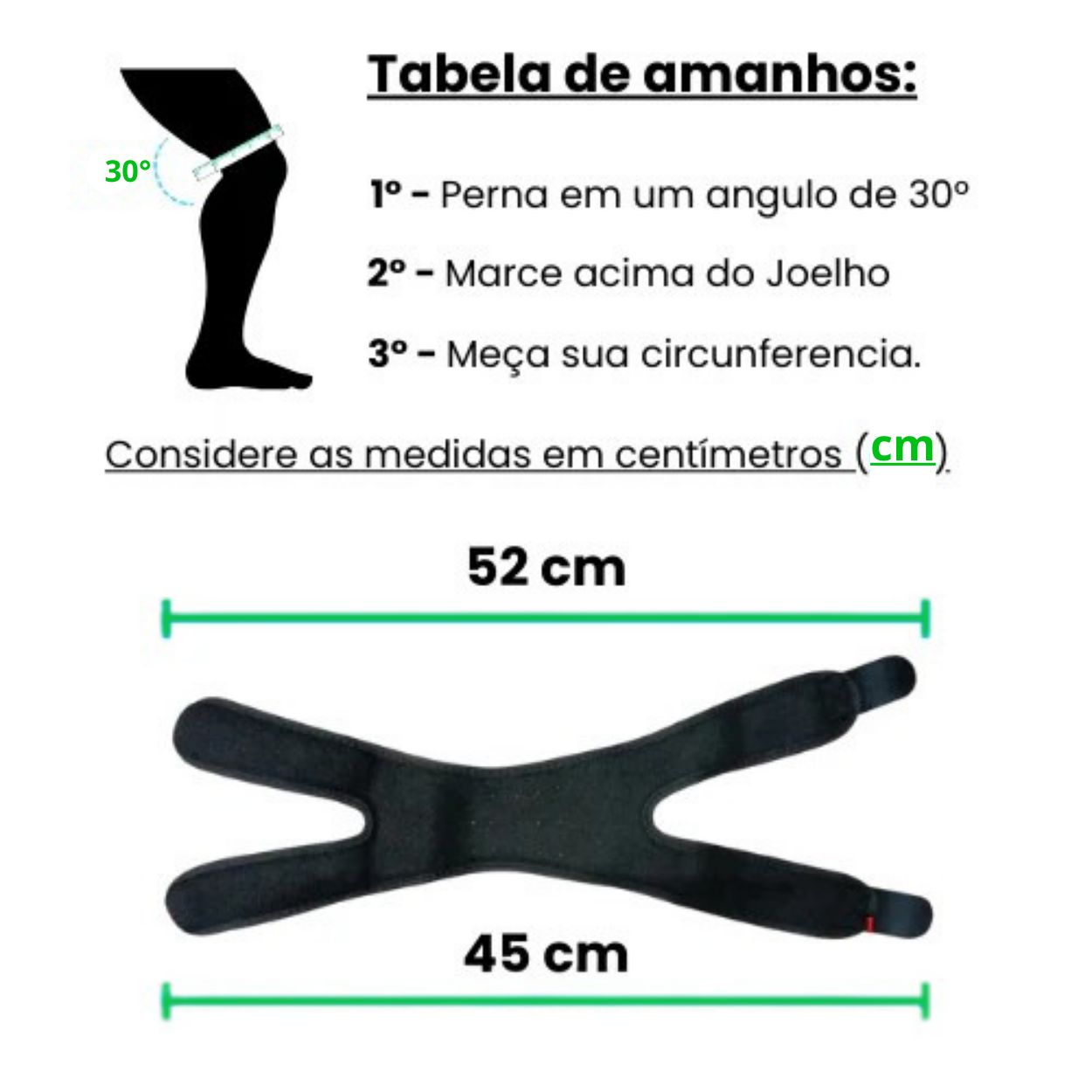 Suporte duplo patelar - Vitaduo Patel