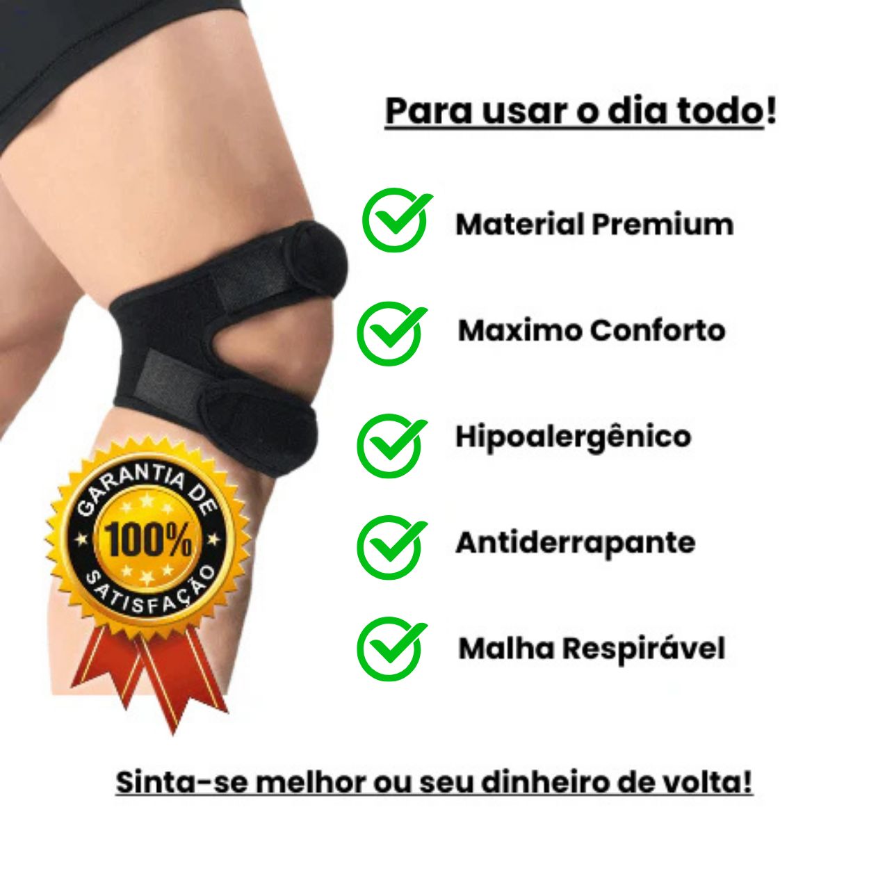 Suporte duplo patelar - Vitaduo Patel