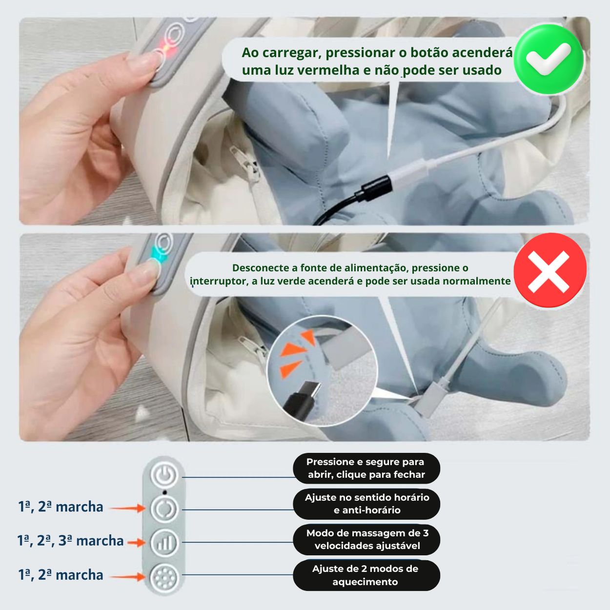 Massageador Ortopédico